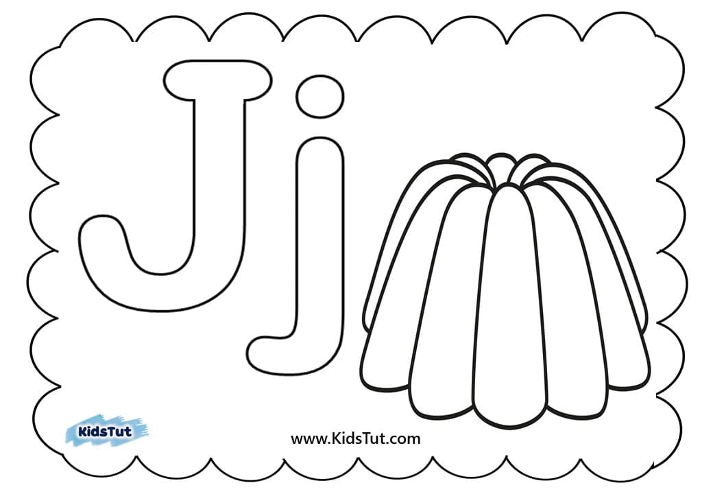 Alphabet coloring book for kids