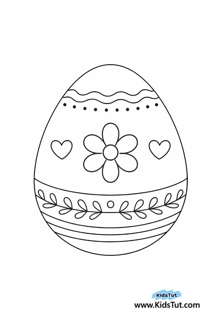 Colorful Easter Bunny and Egg Craft for Kids
