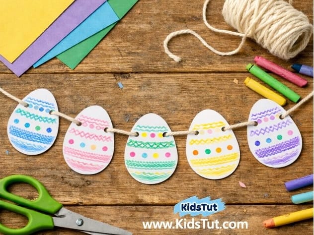 Easy and Fun Easter Garland Ideas for Kids
