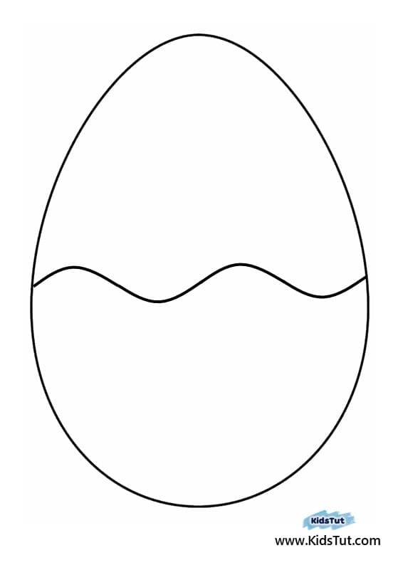 Easy Easter Activity for Kids: Egg Cutting Craft