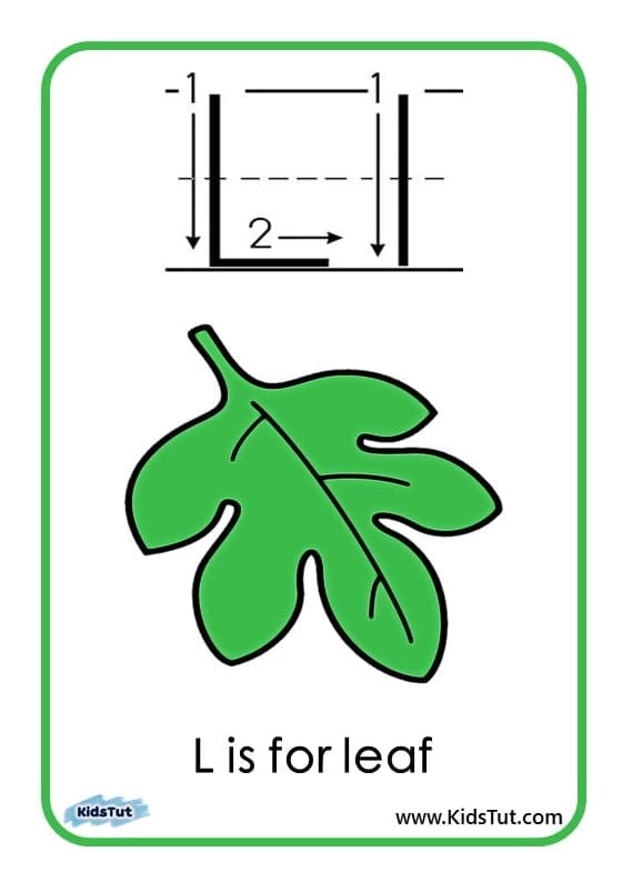 Pack of Simple Alphabet flashcards for kids