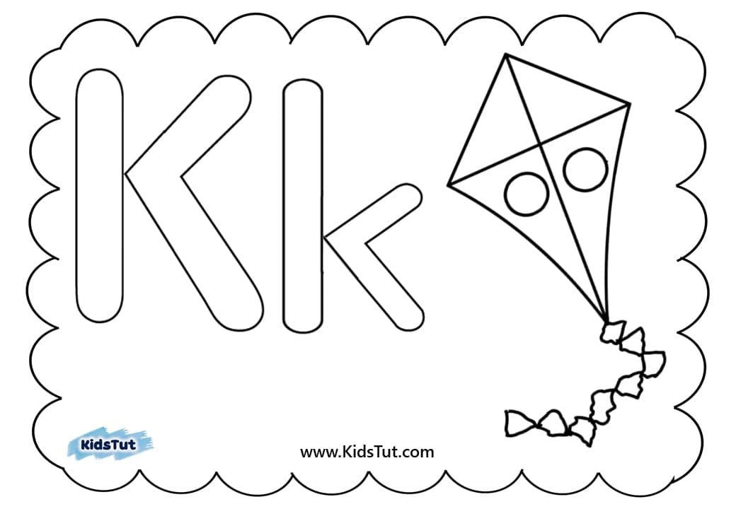 Alphabet coloring book for kids