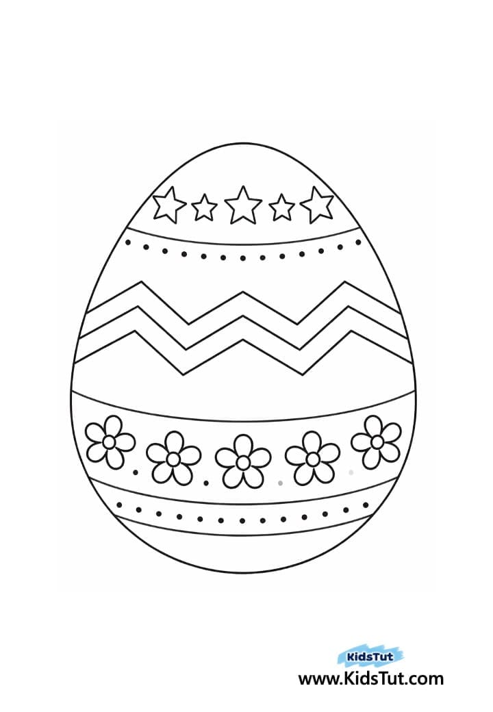 Colorful Easter Bunny and Egg Craft for Kids