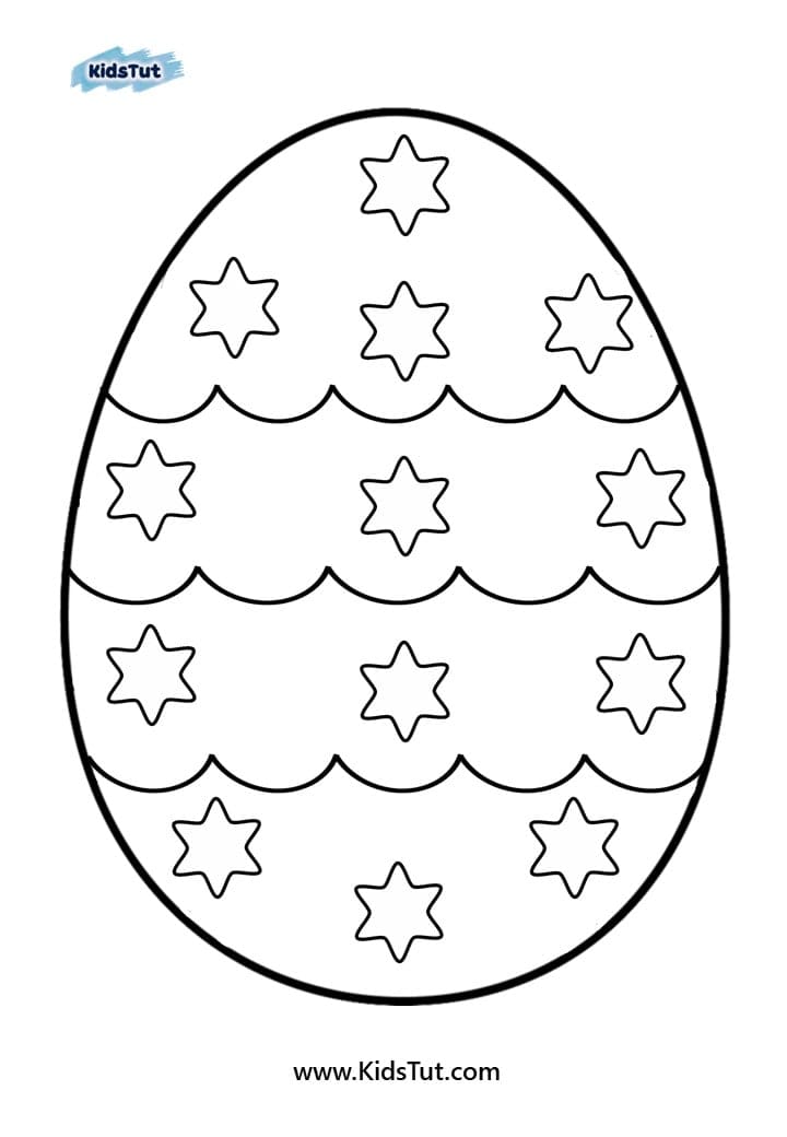 
Easter egg coloring pages for kids
