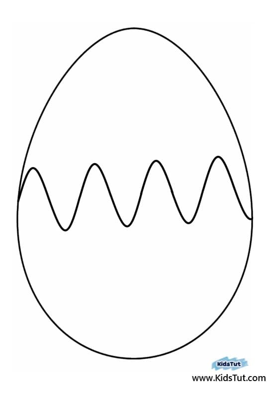 Easy Easter Activity for Kids: Egg Cutting Craft