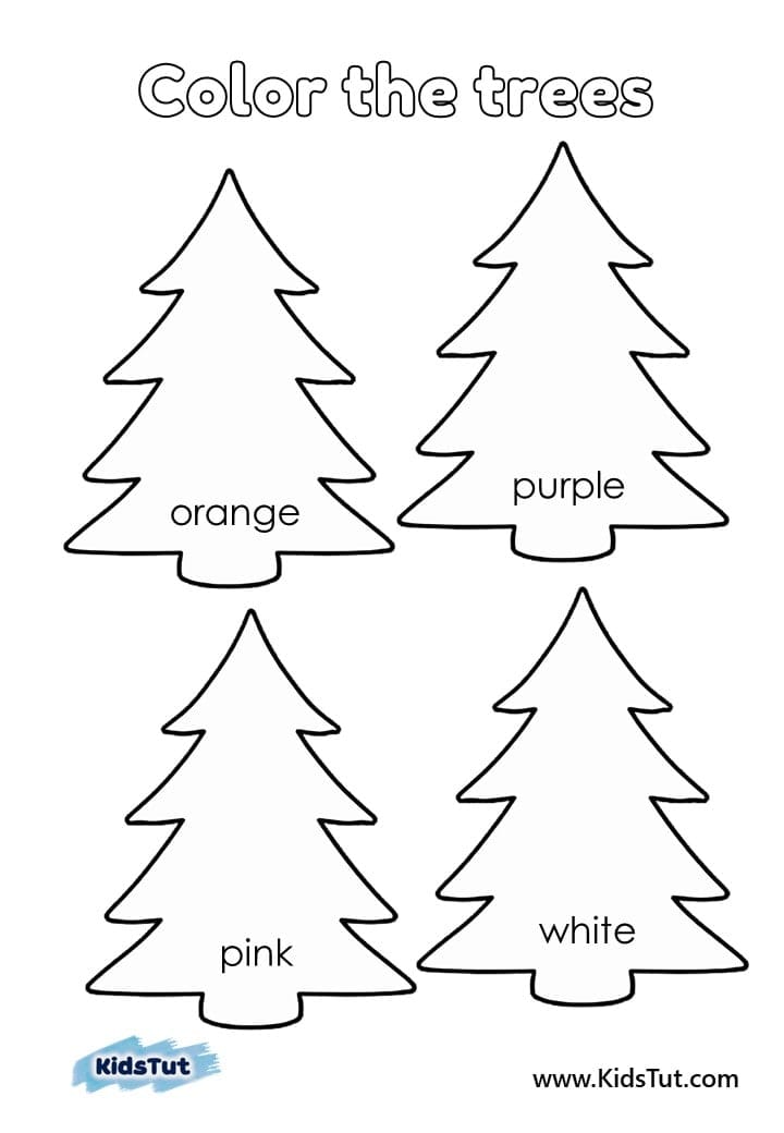 Fun and Easy Learning colors worksheets for kids