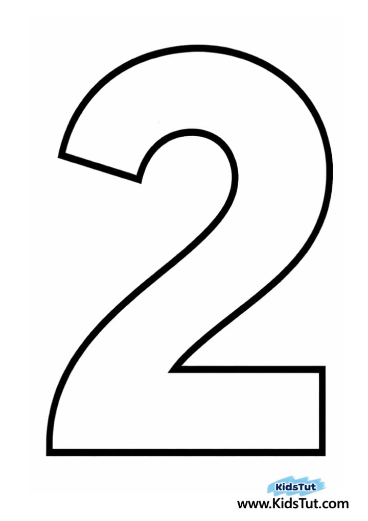 Free Easy Tear and Paste Number Learning for Kids