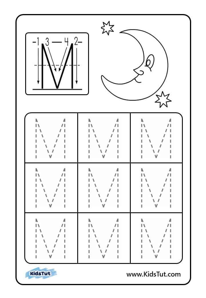 Letter Tracing Worksheets for kids