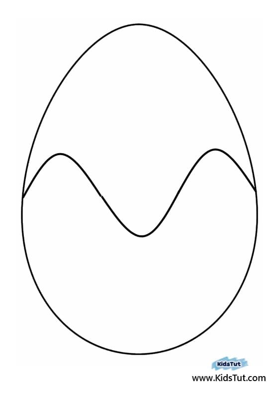 Easy Easter Activity for Kids: Egg Cutting Craft