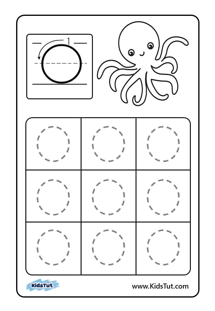 Letter Tracing Worksheets for kids