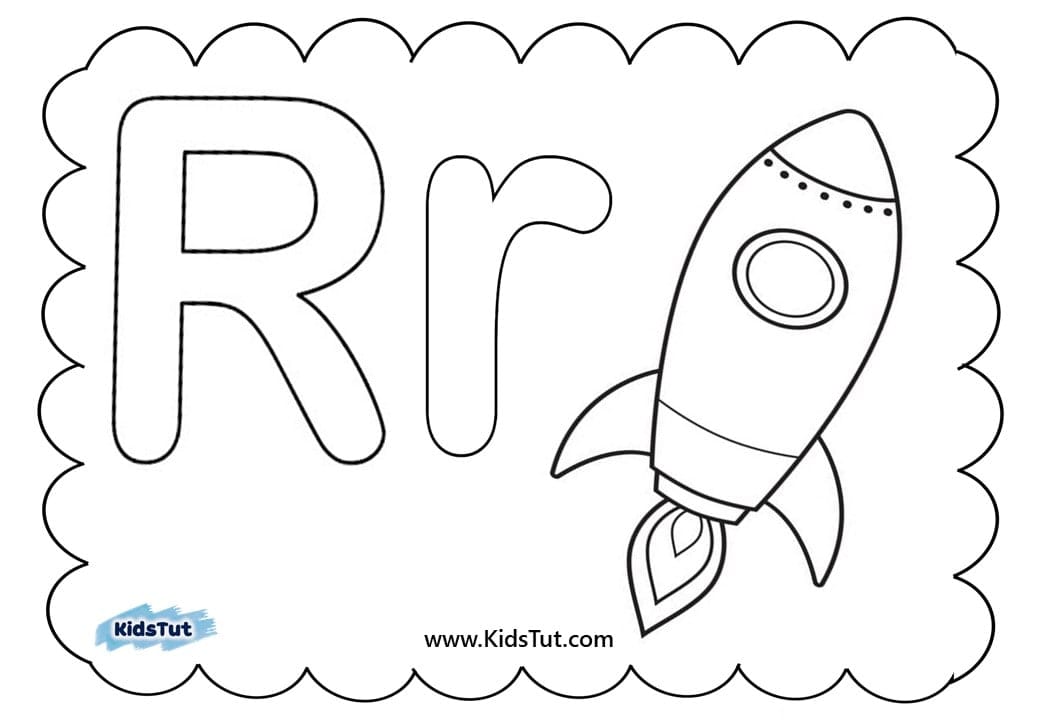 Alphabet coloring book for kids