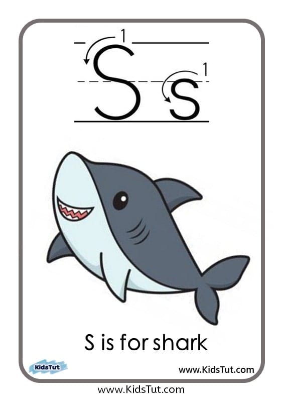 Pack of Simple Alphabet flashcards for kids