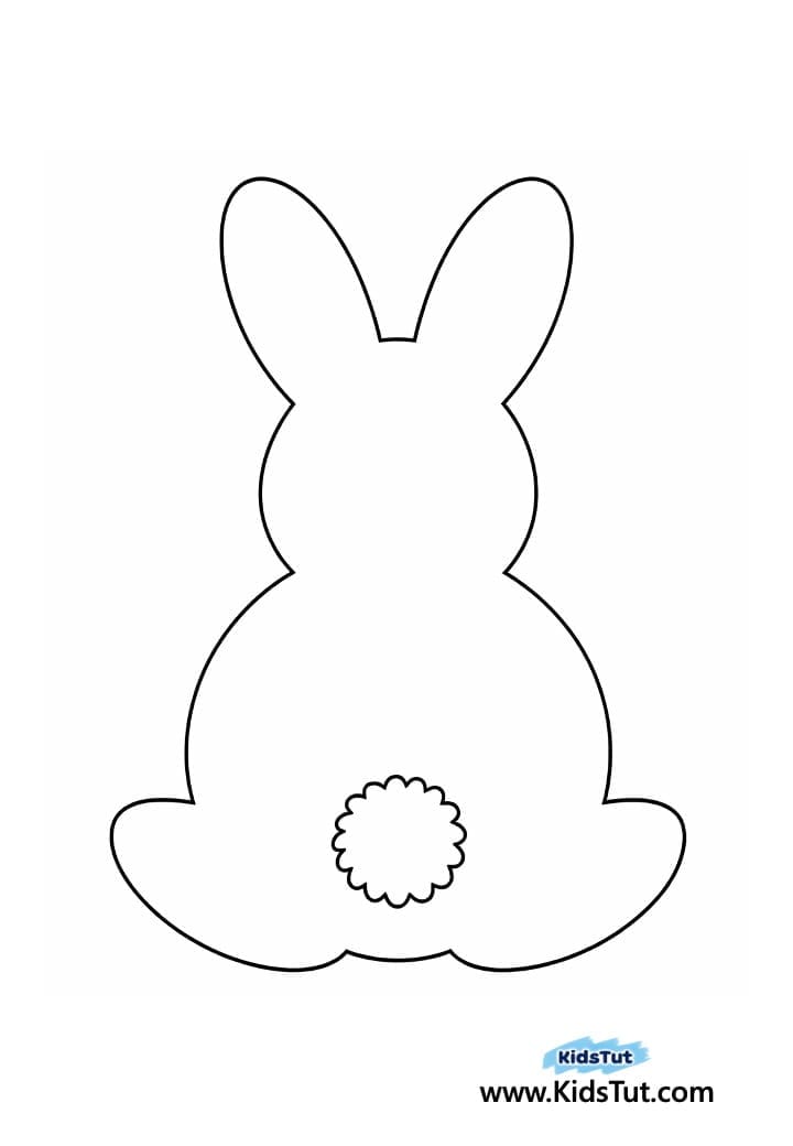 Colorful Easter Bunny and Egg Craft for Kids