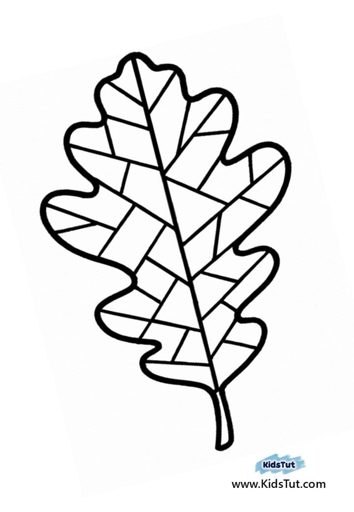 Free Fall Leaves Coloring Pages for Kids to Enjoy