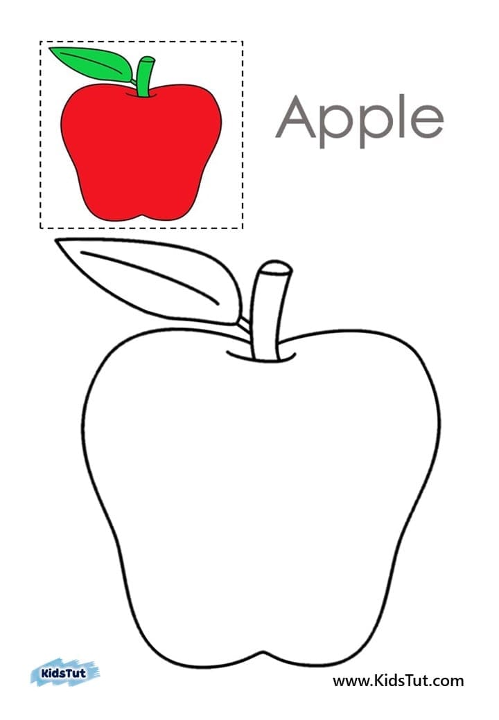 Fruit Coloring Pages For Kids