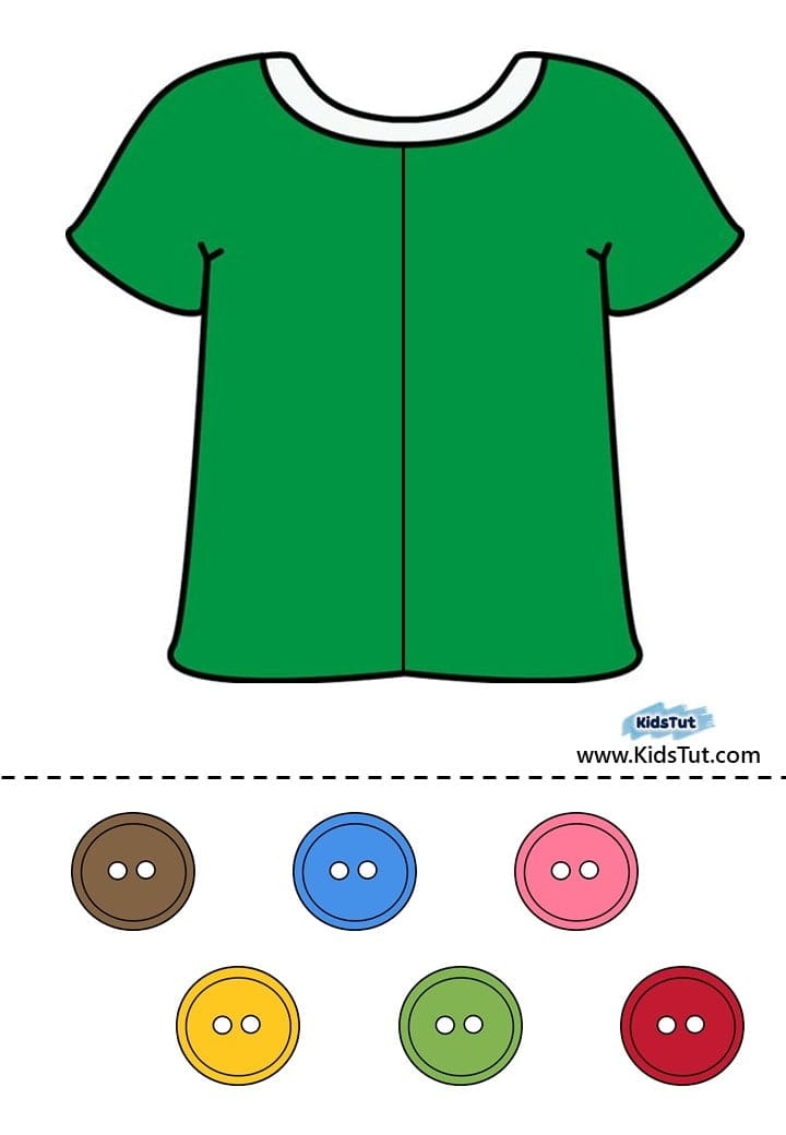 Easy Cut and Paste Activity Sheets for Kids