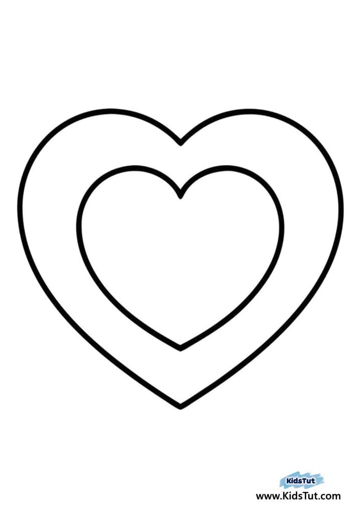 Simple Valentine’s Day Craft for Kids: Dot Heart