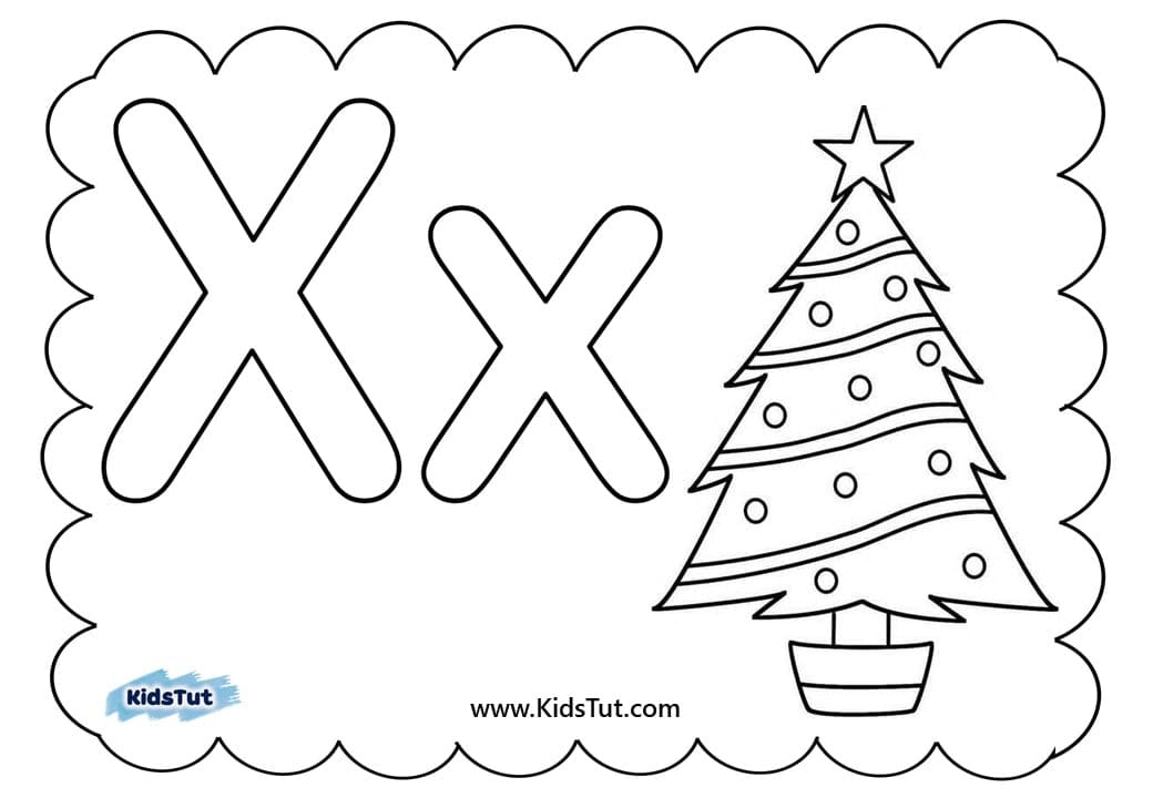 Alphabet coloring book for kids