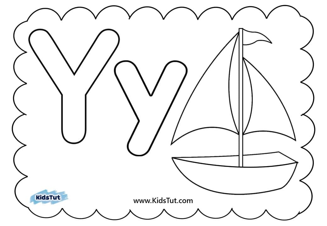Alphabet coloring book for kids