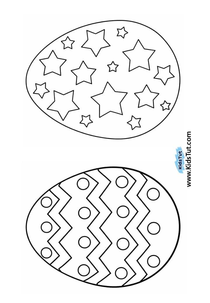 Bright DIY Easter Egg Window Decorations