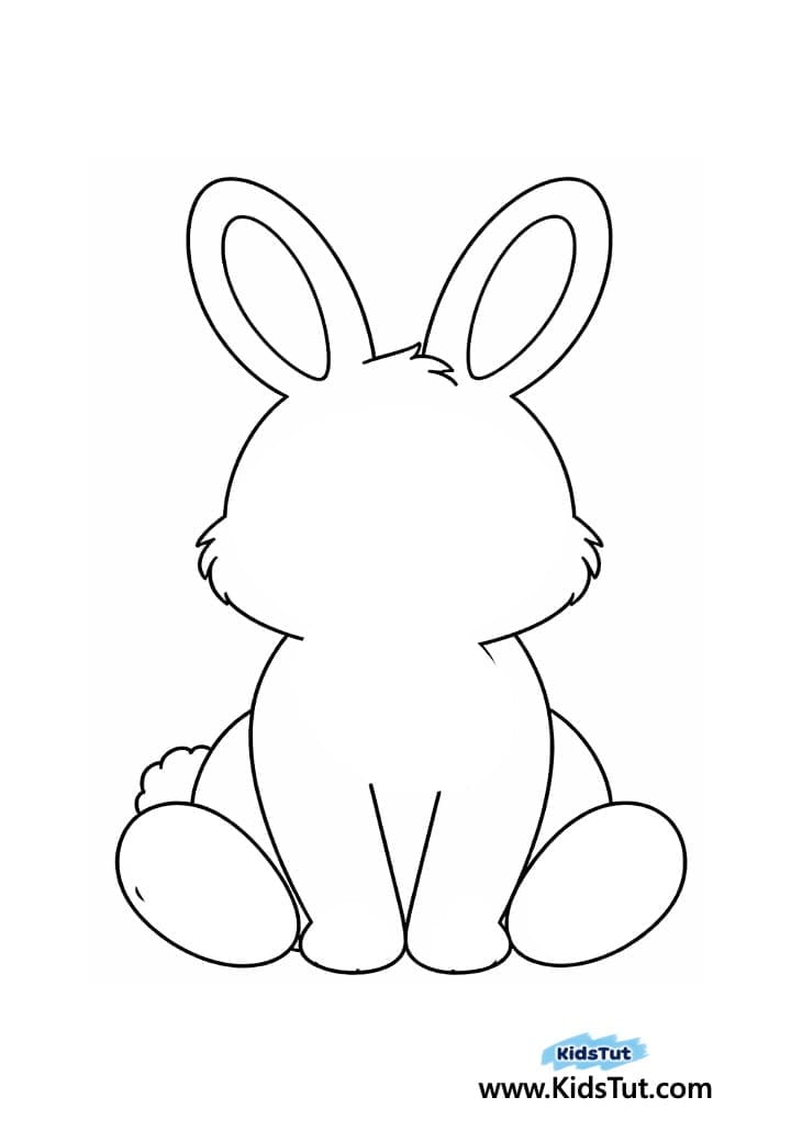 Colorful Easter Bunny and Egg Craft for Kids