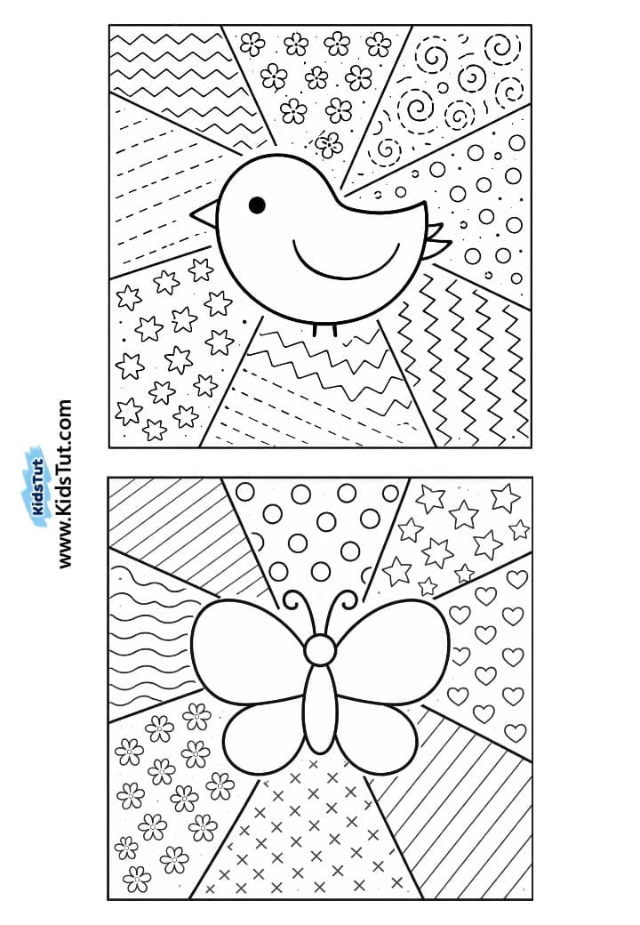 Free Printable Spring Coloring Pages for Kids