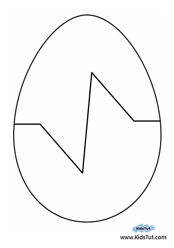 Easy Easter Activity for Kids: Egg Cutting Craft