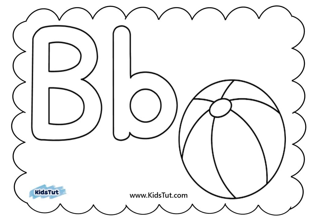 Alphabet coloring book for kids