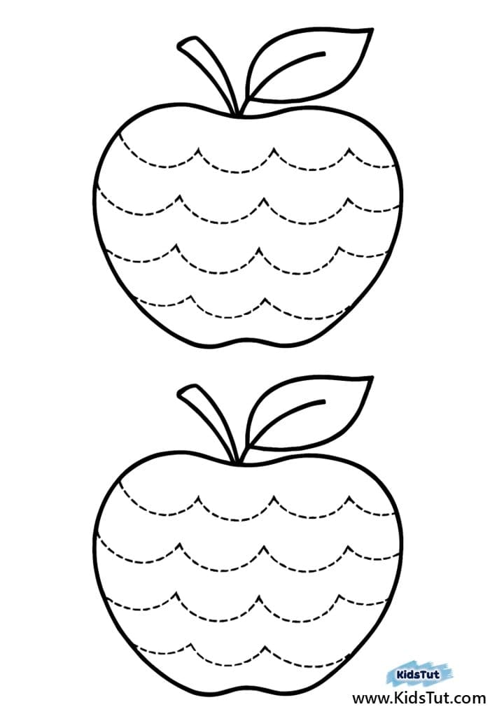 Simple Fall Cutting and Tracing Crafts for Kids