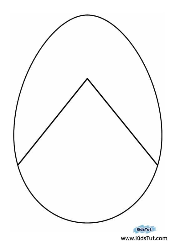 Easy Easter Activity for Kids: Egg Cutting Craft
