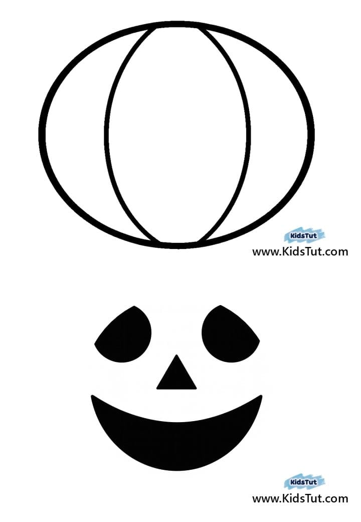 Halloween Streamer Craft with templates