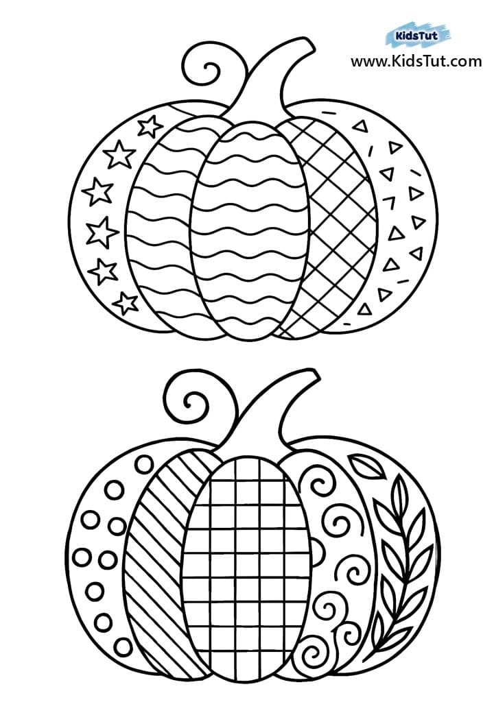 Free Printable Pumpkin Coloring Pages for Kids