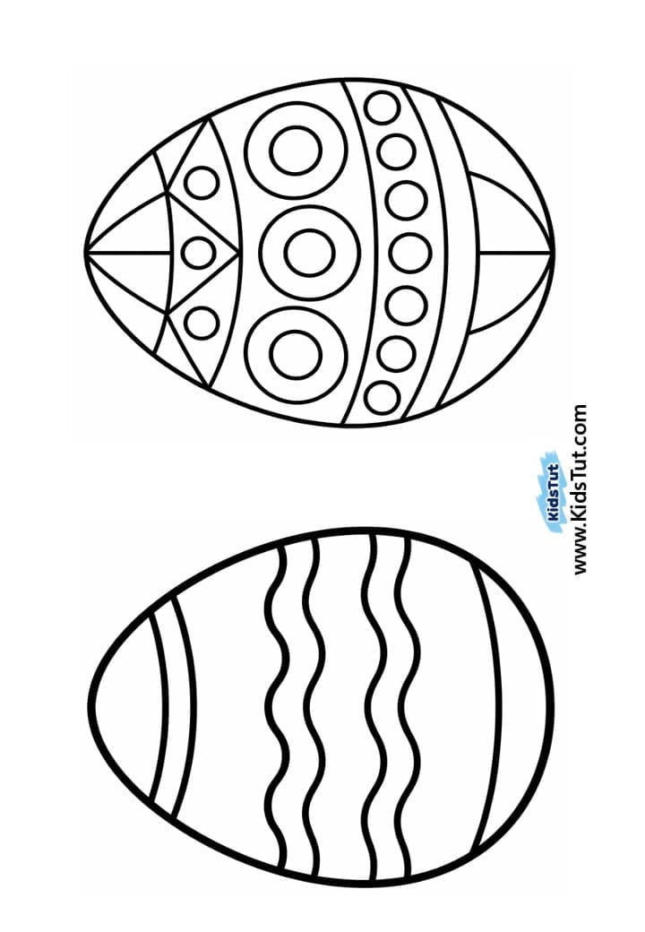 Bright DIY Easter Egg Window Decorations
