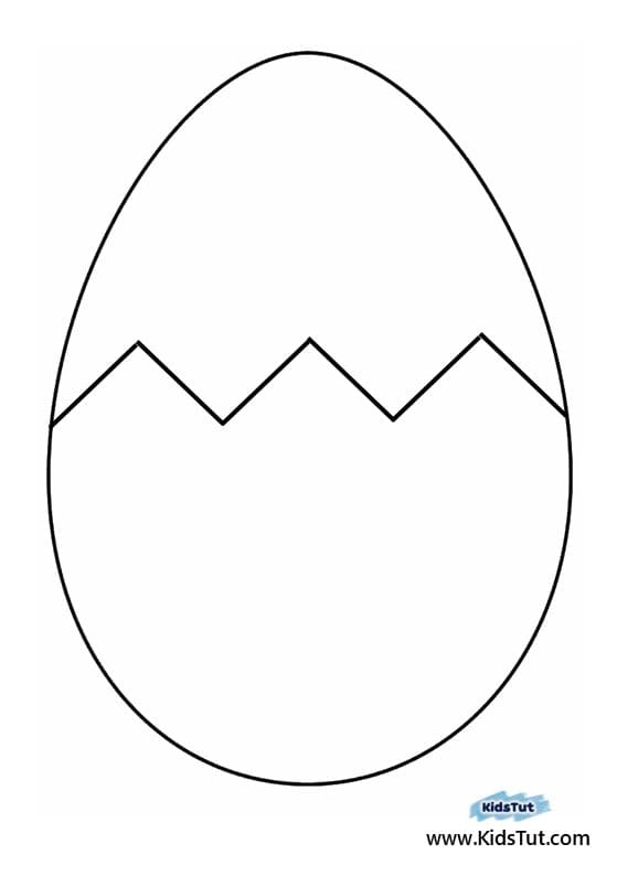 Easy Easter Activity for Kids: Egg Cutting Craft