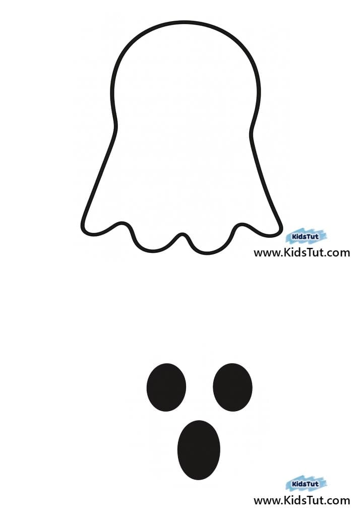 Halloween Streamer Craft with templates