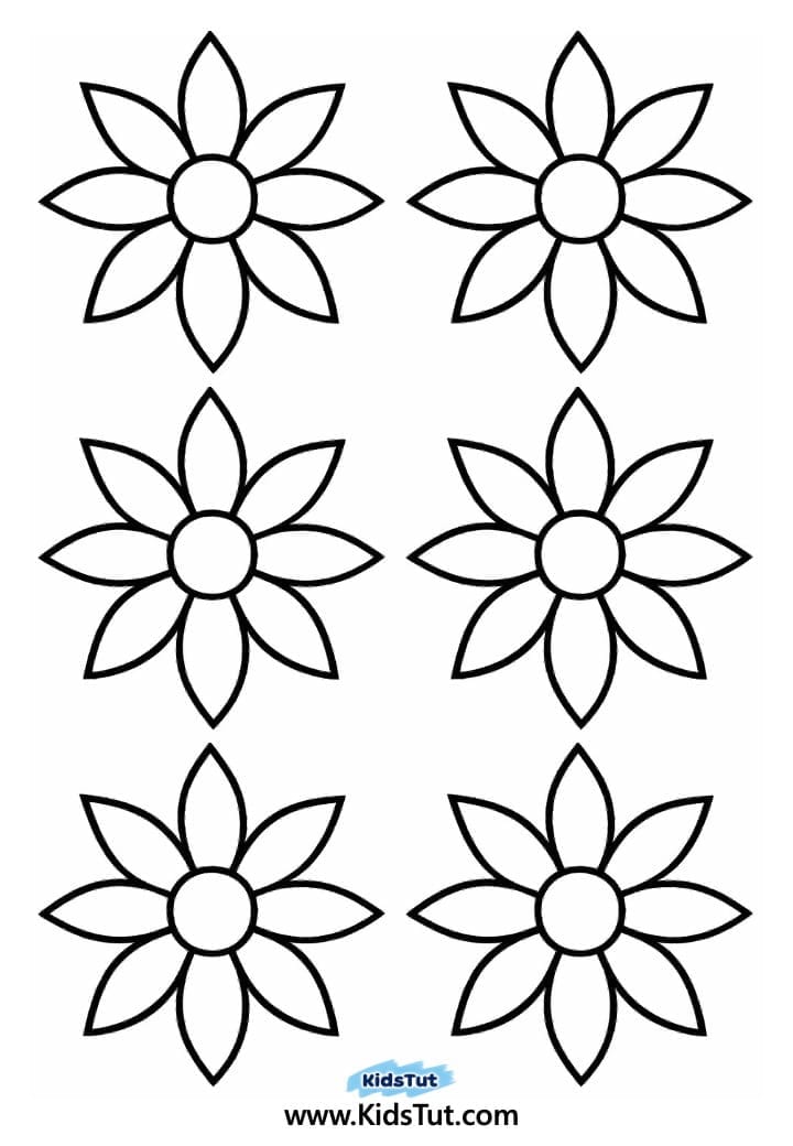 Easy Paper Flower Wreath Craft for Kids