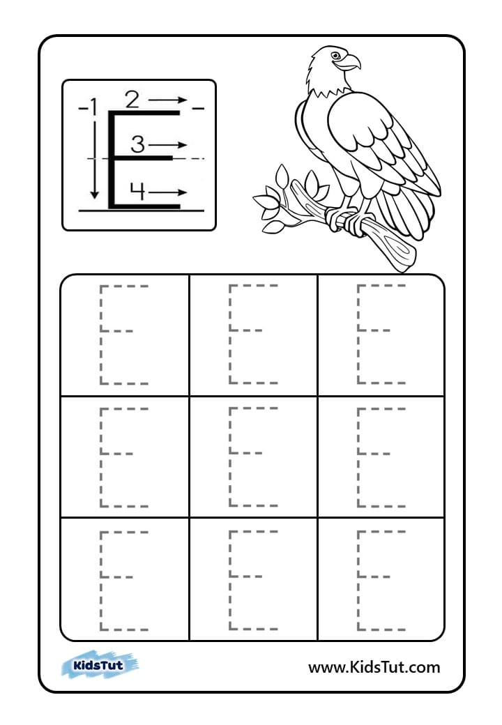 Letter Tracing Worksheets for kids