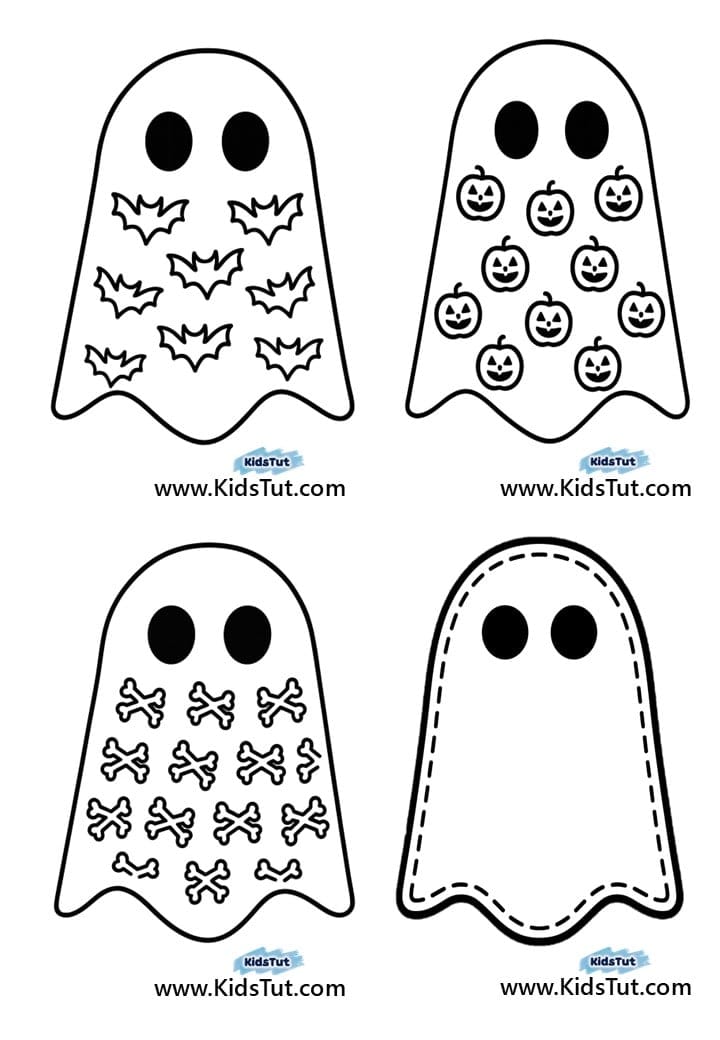 Easy and Fun Halloween Ghost Craft for Kids