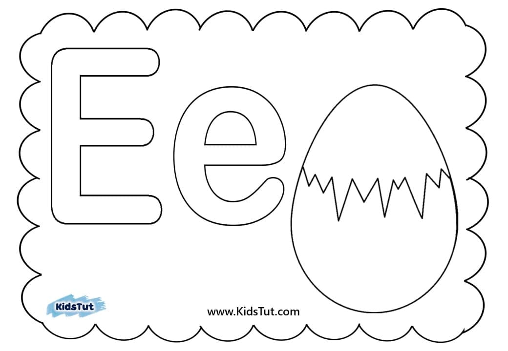 Alphabet coloring book for kids