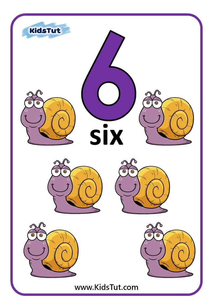 Free Printable Number Flashcards for kids