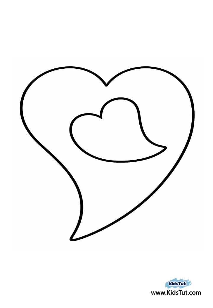 Simple Valentine’s Day Craft for Kids: Dot Heart