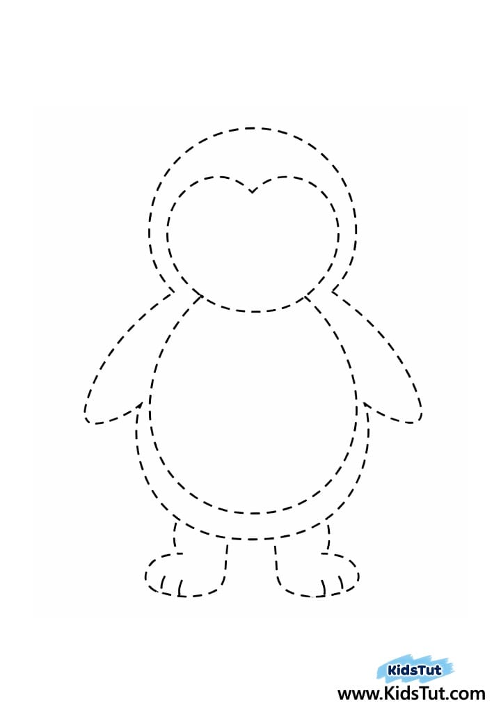 Winter Animal Craft for Kids with Cotton Pads 