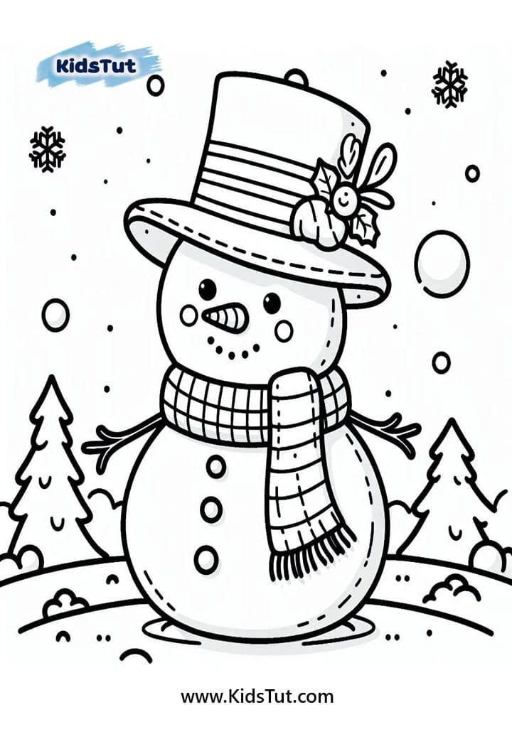 Christmas Coloring Pages for Kids