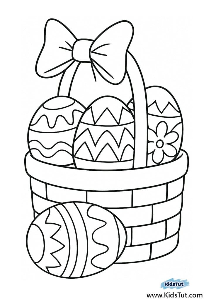 Easy Easter Activities for Kids: Coloring Fun