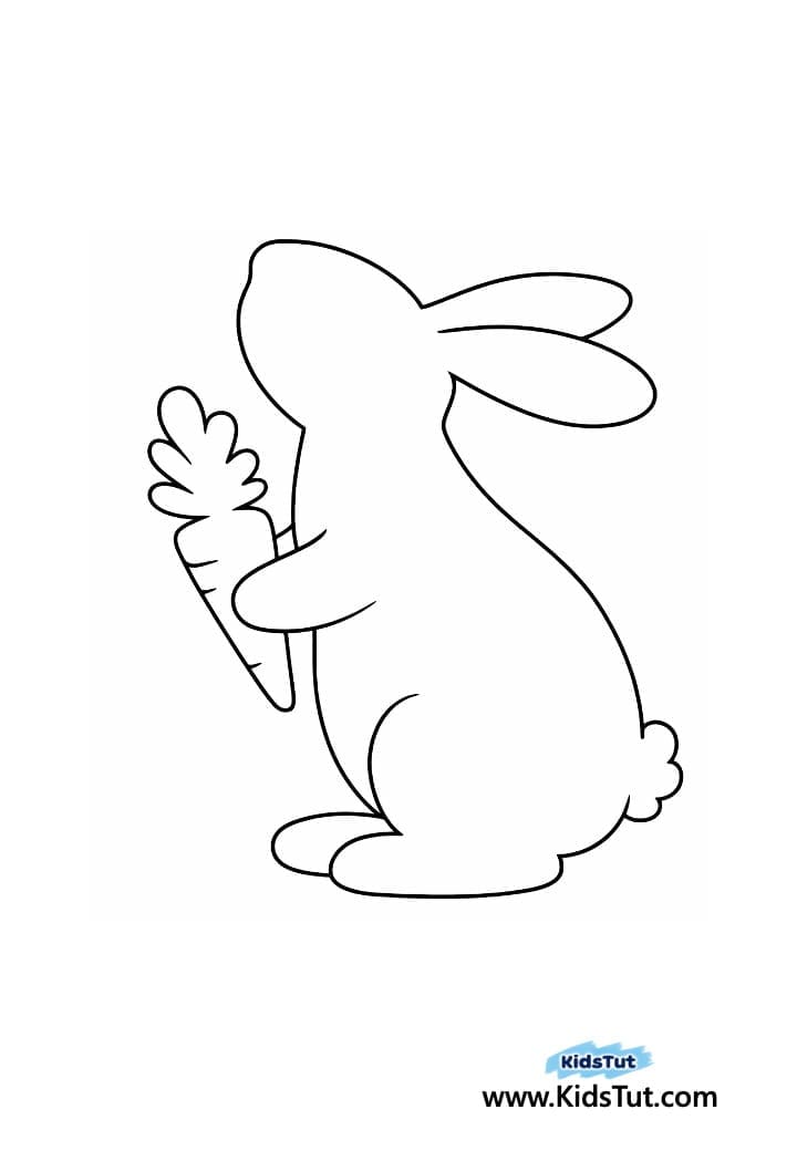Colorful Easter Bunny and Egg Craft for Kids
