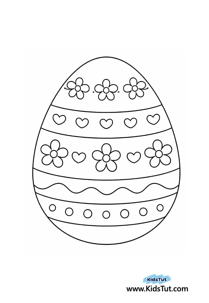 Colorful Easter Bunny and Egg Craft for Kids