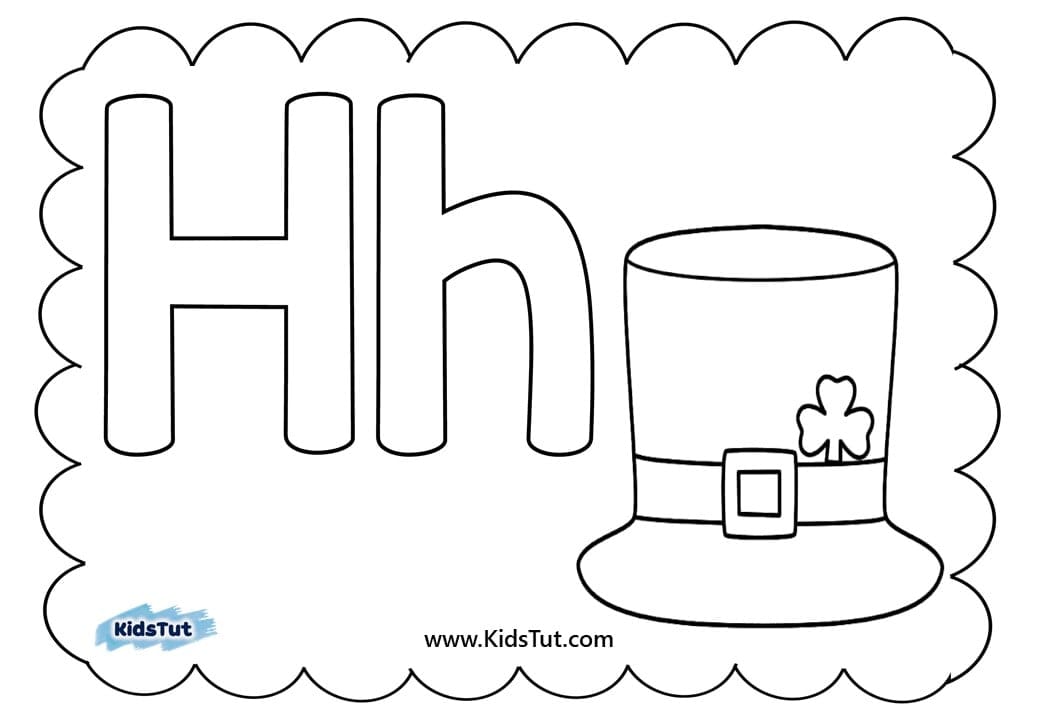 Alphabet coloring book for kids