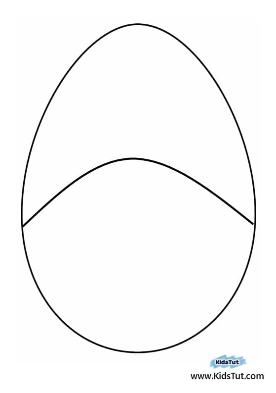 Easy Easter Activity for Kids: Egg Cutting Craft