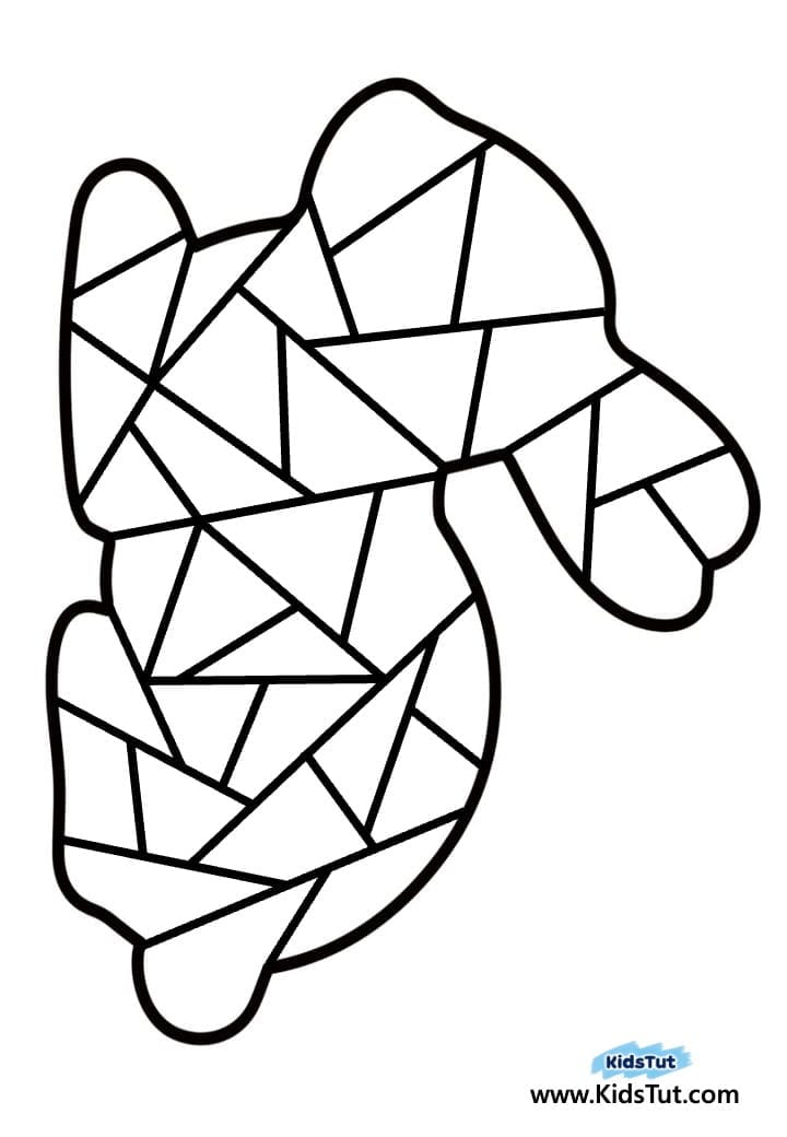 Fun and Easy Easter Bunny Coloring Craft for Kids