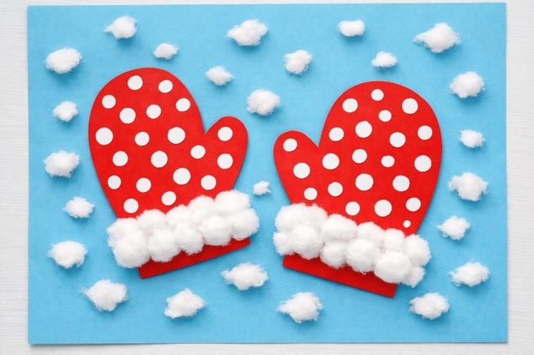 Winter Mitten Match-Up Craft